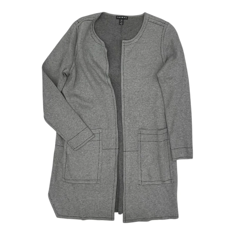Exclusive Savings Cardigan By Tribal In Grey, Size:M