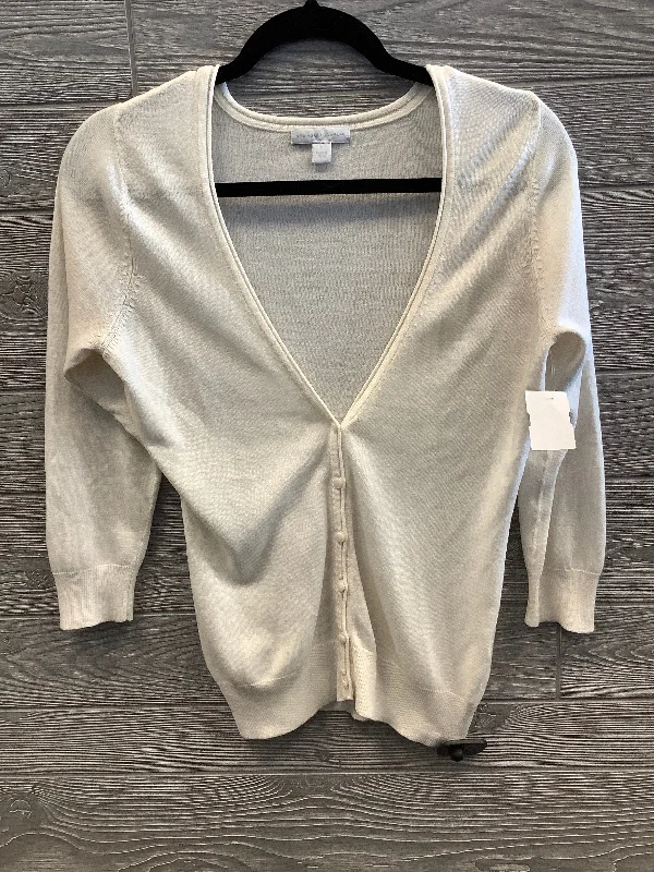 Blowout Sale Cream Cardigan New York And Co, Size M