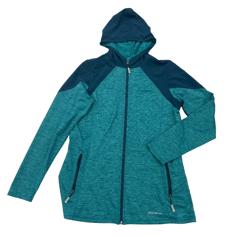 TIME-Limited Offer GREEN ATHLETIC JACKET by EDDIE BAUER Size:L
