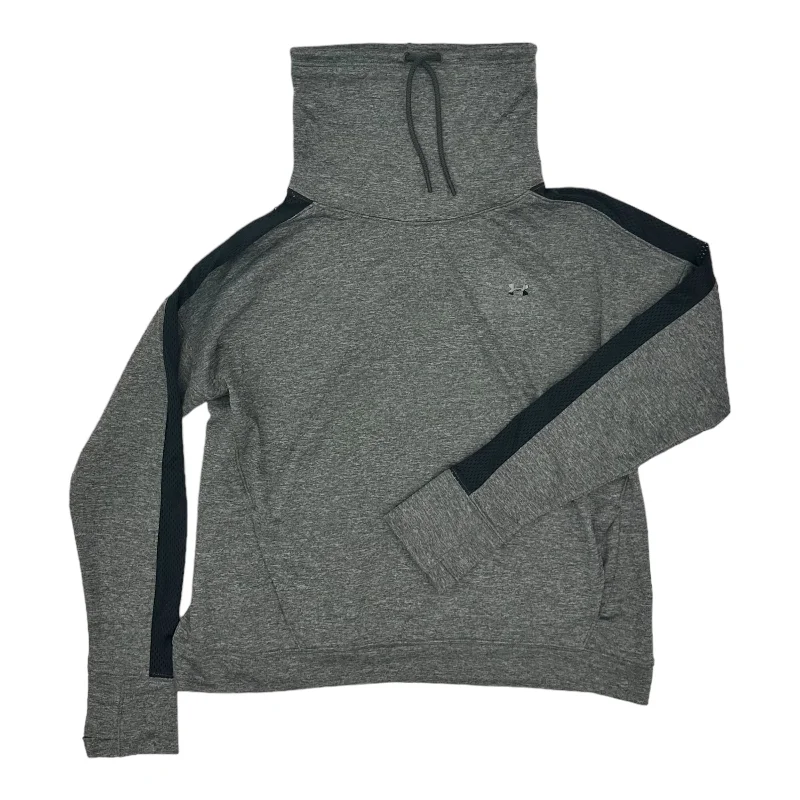Grand Opening Sale GREY SWEATSHIRT COLLAR by UNDER ARMOUR Size:XL