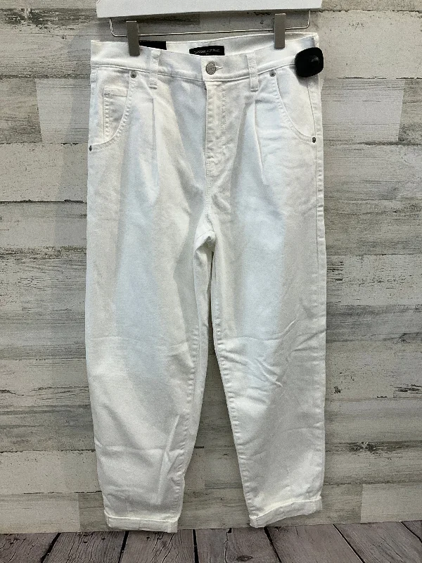 Reduced Prices Jeans Boyfriend By Banana Republic In White, Size: 0