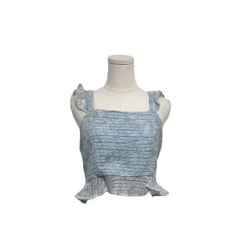 Huge Discounts Just One Answer Jr. BLue Cami Top M