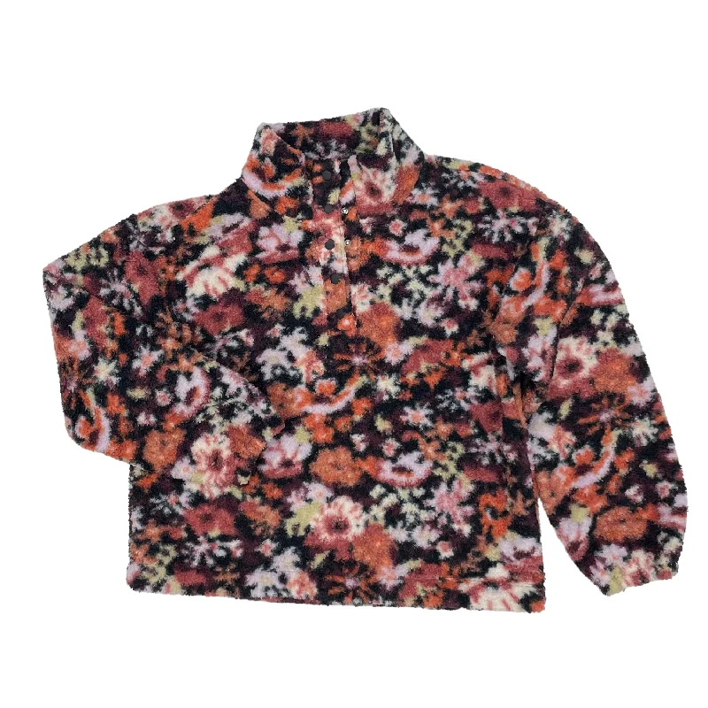 Act Fast Multi-colored LOFT SWEATSHIRT COLLAR, Size M