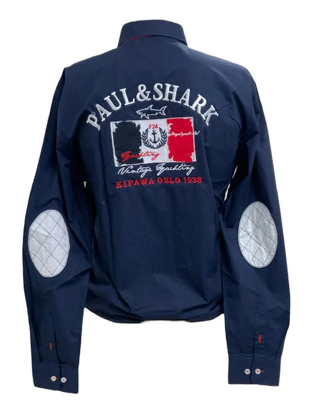Limited Availability NWT Men's Paul & Shark Shirt Navy 2X