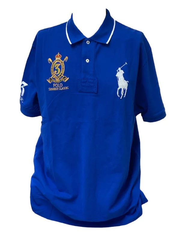 New Markdowns NWT Men’s Polo Blue XL