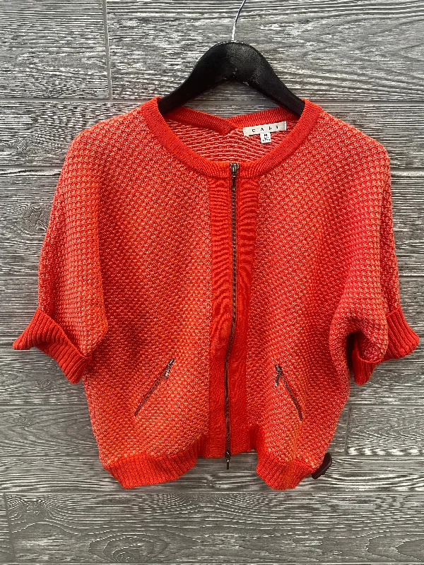 Special Offer Orange Sweater Cabi, Size M