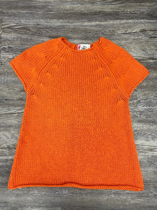 Super Deal Orange Sweater Cmb, Size M