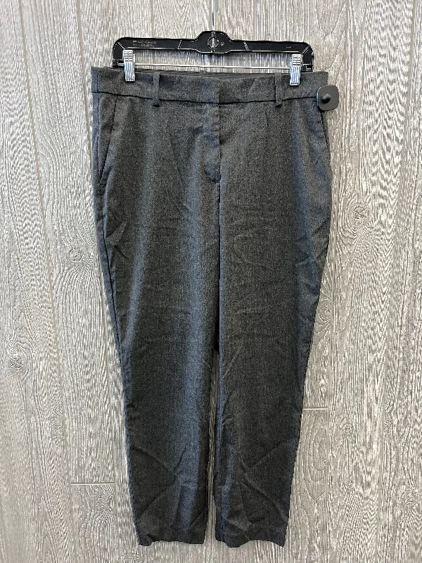 Bargain Bin Pants Dress By H&m In Grey, Size: 12