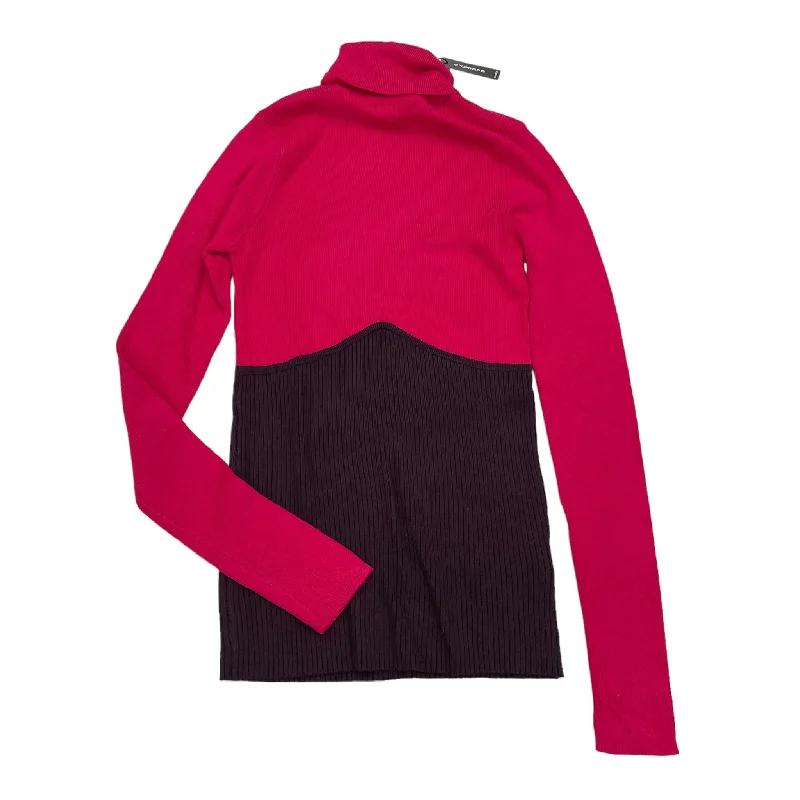 Huge Discounts Pink & Purple Sweater Express, Size M