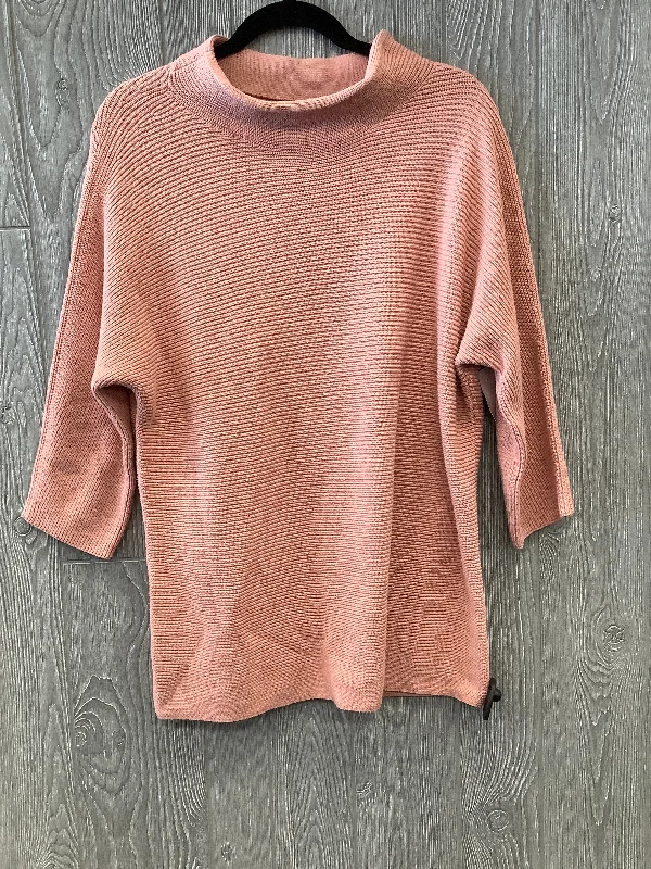 Stock Up and Save Pink Sweater Lands End, Size L