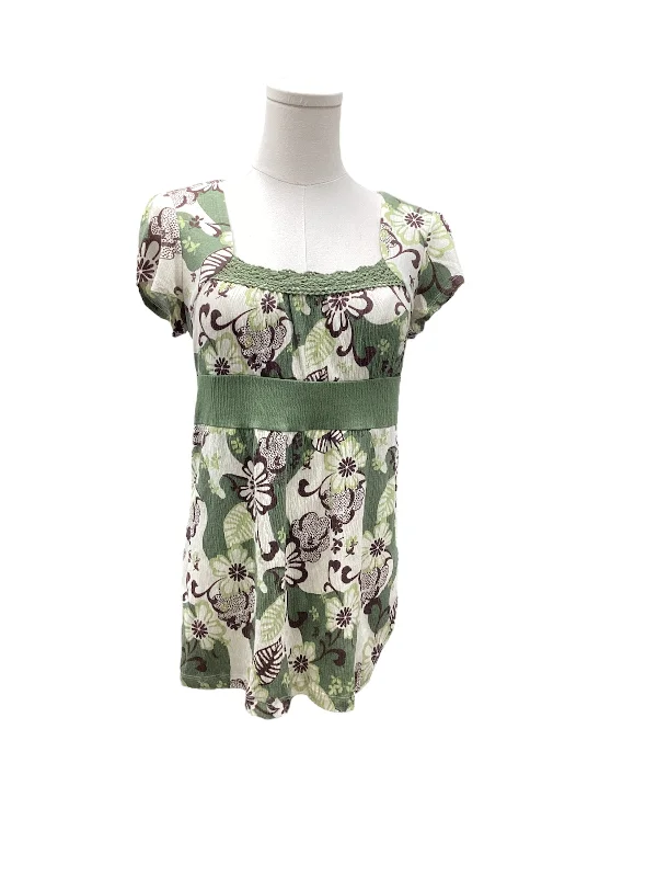 Price Reduction Self Esteem Jr. Tunic Green L