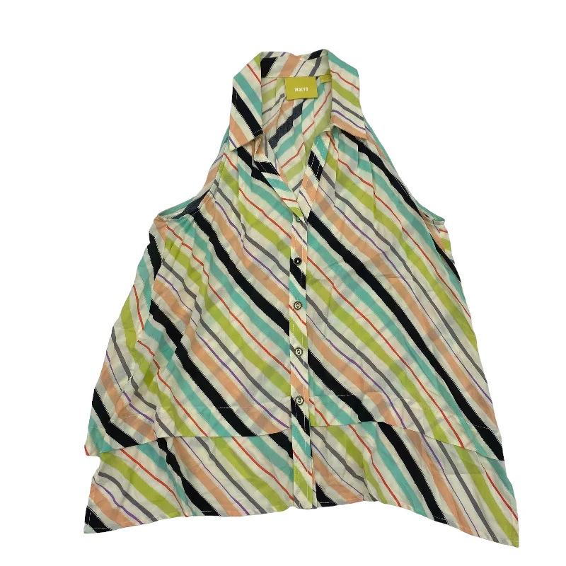 Bargain Prices STRIPED PATTERN MAEVE TOP SLEEVELESS, Size XS