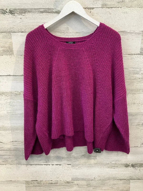 Today Only Sweater By Apt 9 In Purple, Size: M
