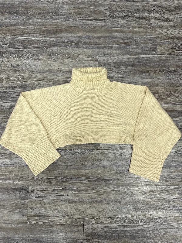 Price Cut Sweater By Audrey 3+1 In Tan, Size: M