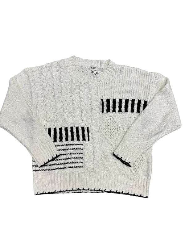 Factory Direct Sale Sweater By Bke In White, Size: L