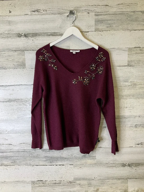 Stock Clearance Sweater By Chicos In Red, Size: M