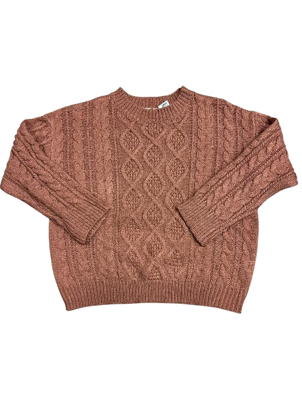 Bargain Bin Sweater By Cmc In Brown, Size: L