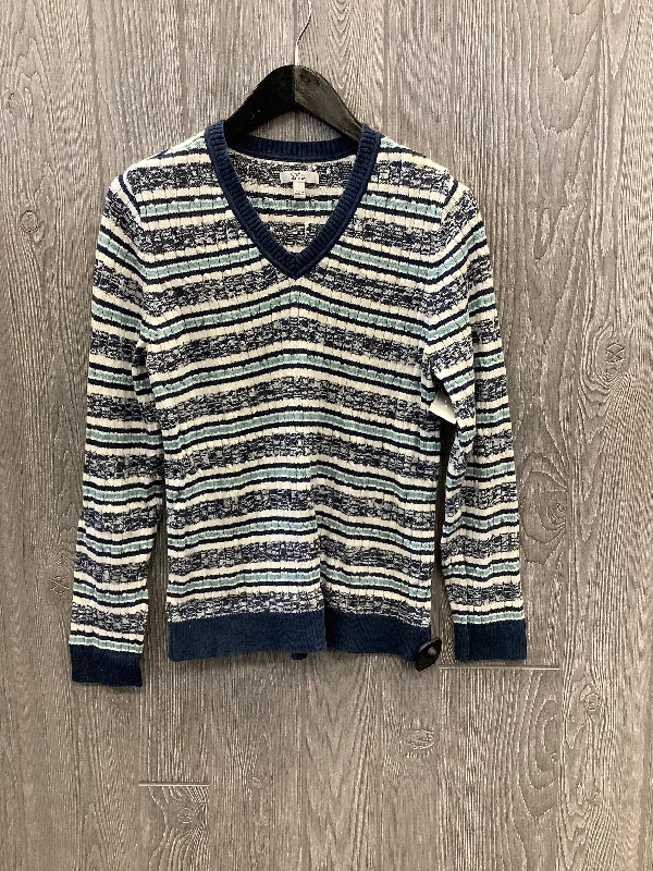 Hot Deal Sweater By Croft And Barrow In Blue, Size: L