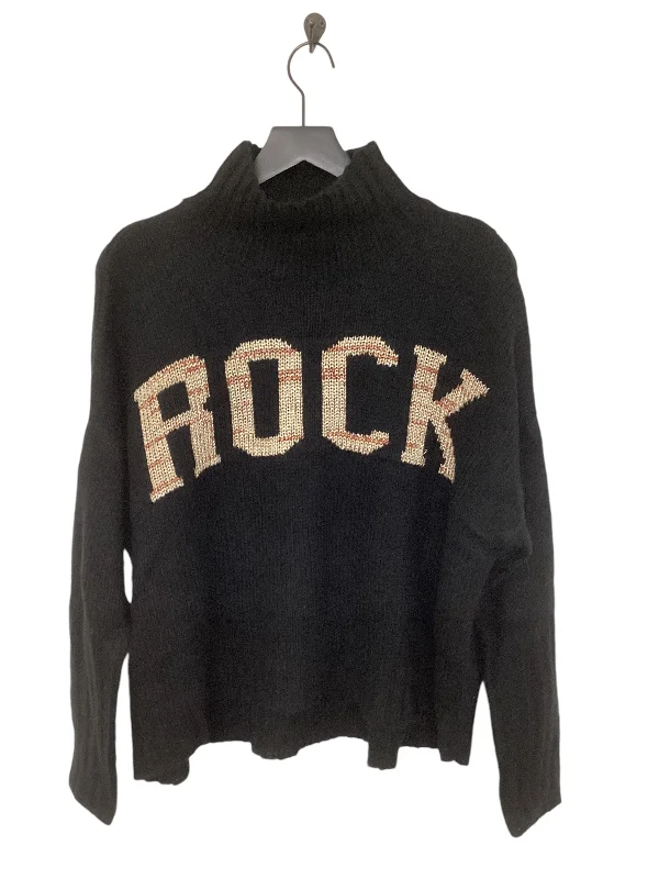 Deal of the Day Sweater By Elan In Black, Size: L