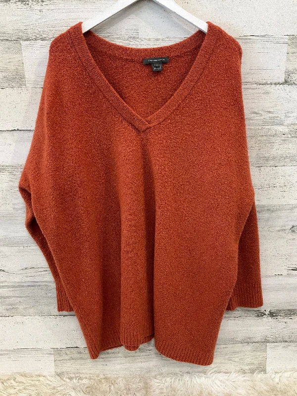 Special Offer Sweater By French Connection In Orange, Size: 2x