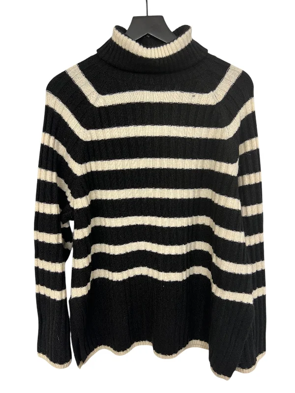 TIME-Limited Offer Sweater By H&m In Black & White, Size: M