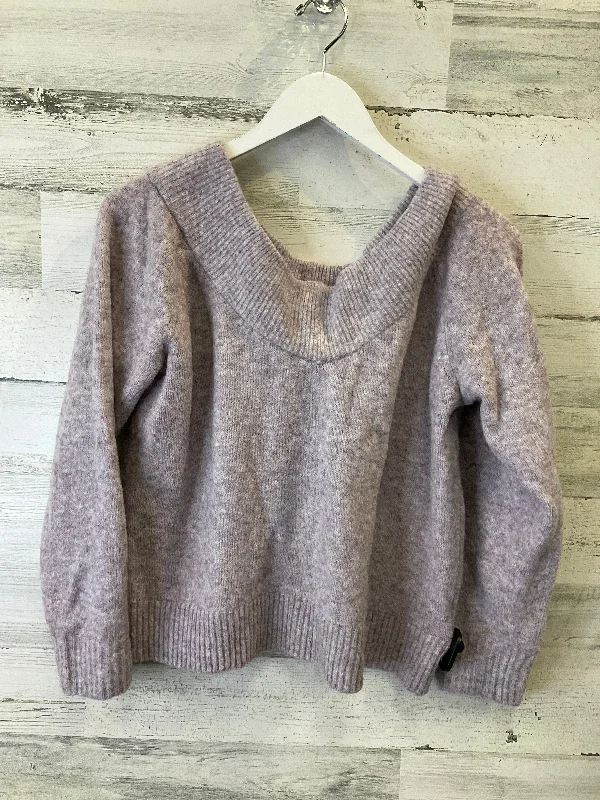 Exclusive Online Offer Sweater By H&m In Purple, Size: M