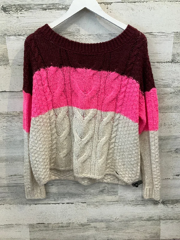 Fantastic Offers Sweater By Hollister In Red, Size: L