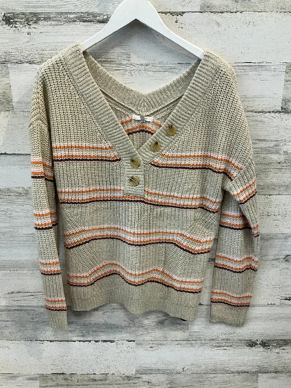Value Deals Sweater By Maurices In Beige, Size: M