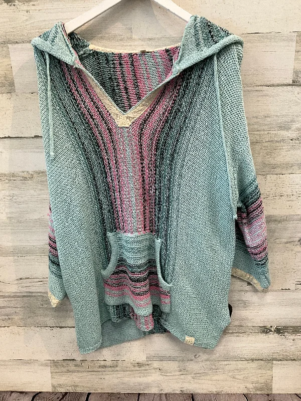 Special Promotion Sweater By Pol In Aqua, Size: L