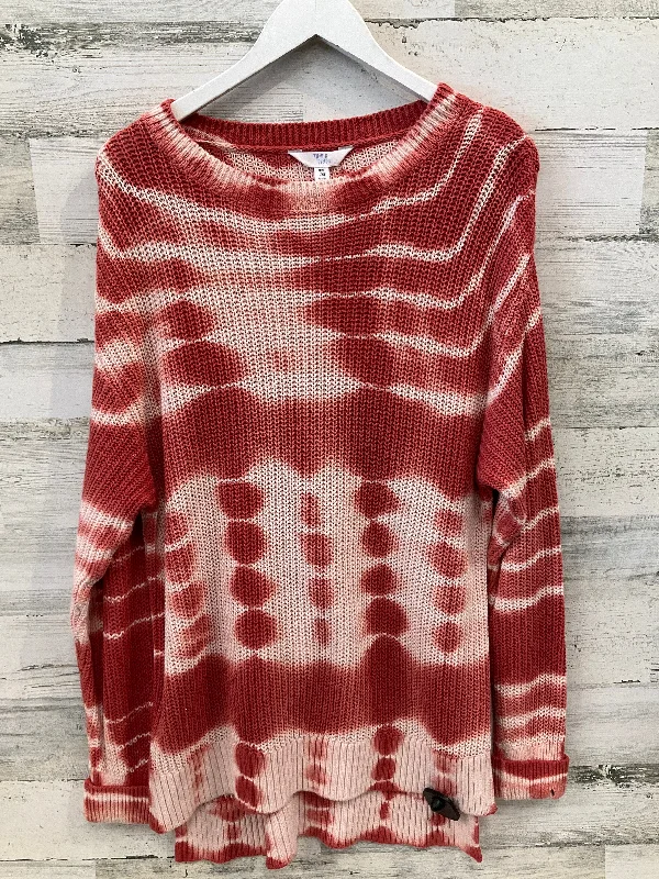 Early Bird Discount Sweater By Time And Tru In Orange, Size: Xxl