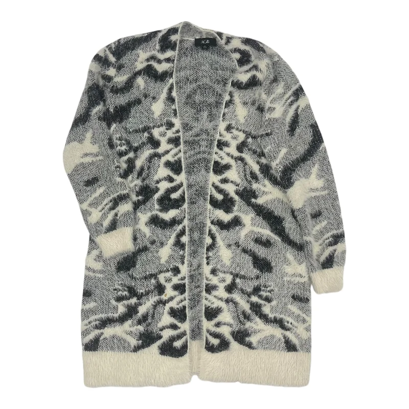 Special Price Sweater Cardigan By Agb In Animal Print, Size:S