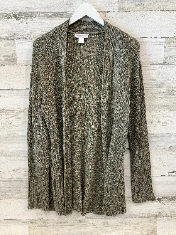 Sneak Peek Sale Sweater Cardigan By Christopher And Banks In Green, Size: L