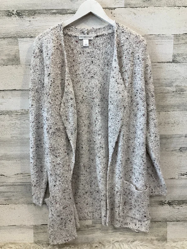 Year-End Sale Sweater Cardigan By Christopher And Banks In White, Size: L