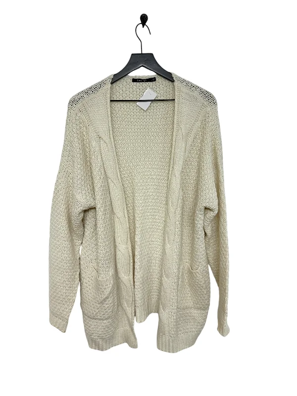 Sale Event Sweater Cardigan By Doe & Rae In Cream, Size: L