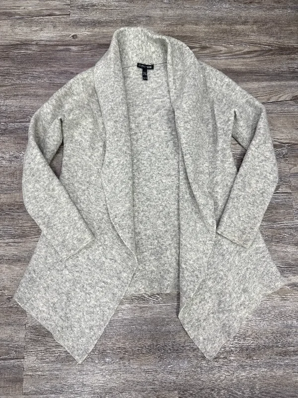 Exclusive Savings Sweater Cardigan By Eileen Fisher In Grey, Size: Xxs