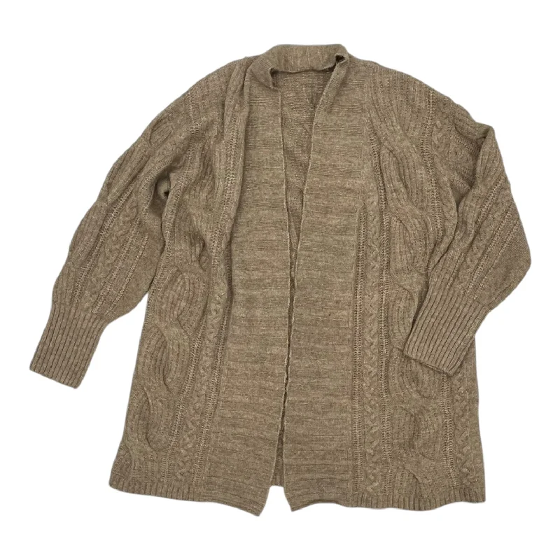 Year-End Sale Sweater Cardigan By Ophelia Roe In Brown, Size:Xl