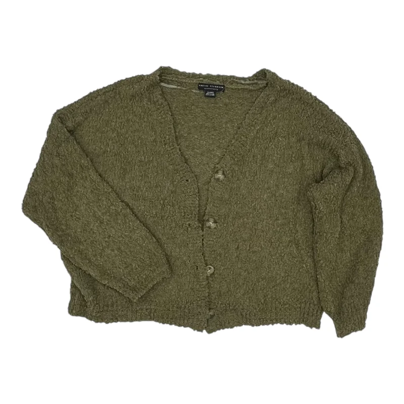 Amazing Deals Sweater Cardigan By Social Standard By Sanctuary In Green, Size:Xxl