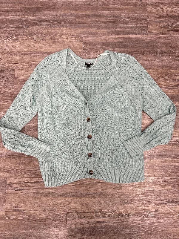 Price Drop Alert Sweater Cardigan By Torrid In Blue, Size: 1x