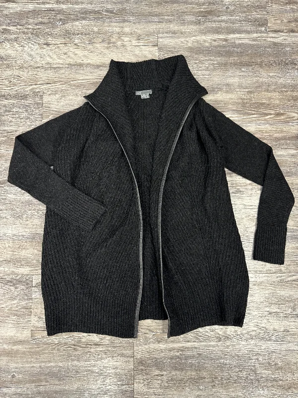Online Specials Sweater Cardigan By Vince In Black, Size: Xxs