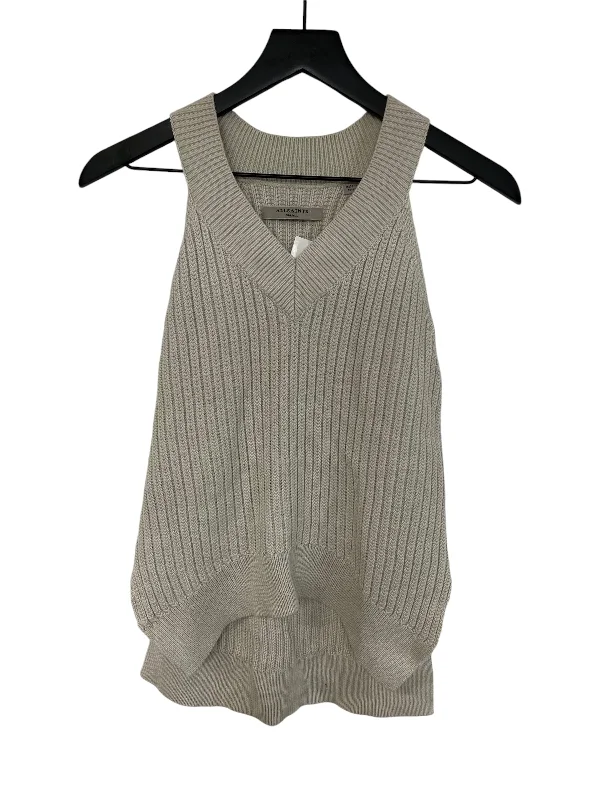 Limited Quantity Sweater Short Sleeve By All Saints In Tan, Size: S