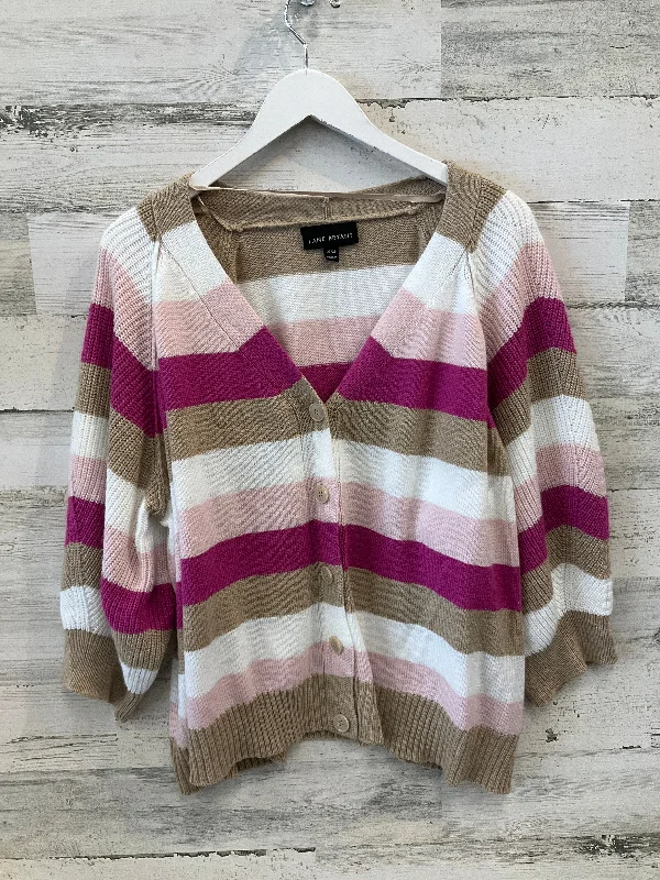 Special Savings Sweater Short Sleeve By Lane Bryant In Tan, Size: 4x