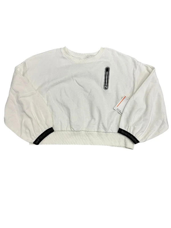 Clearance Sale Sweatshirt Crewneck By Cmc In White, Size: 2x