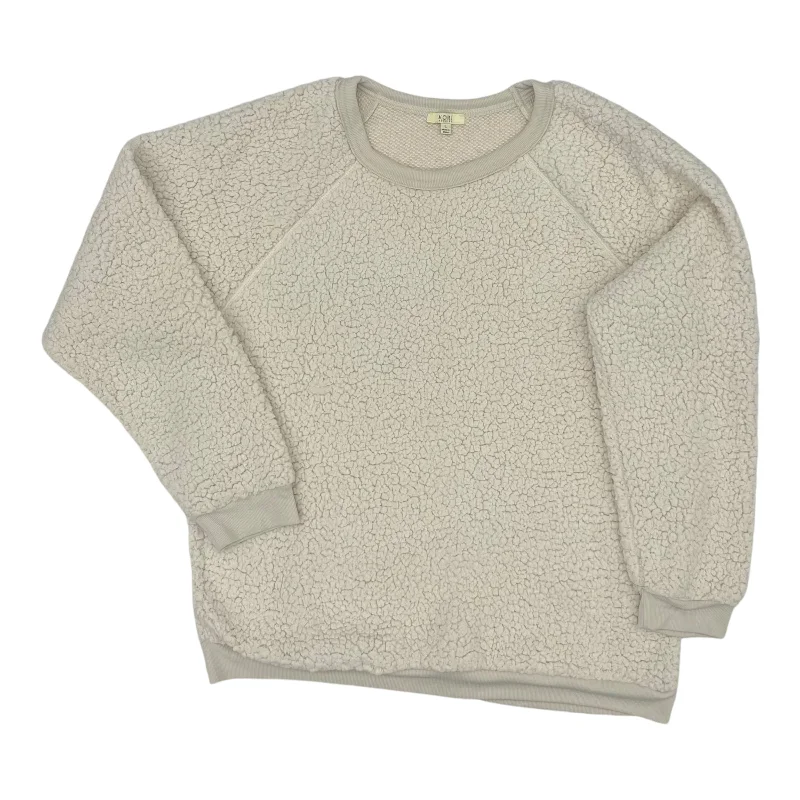 Exclusive Savings Sweatshirt Crewneck By Kori America In Cream, Size:L