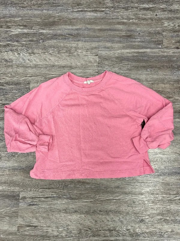 Deal Mania Sweatshirt Crewneck By Z Supply In Pink, Size: S