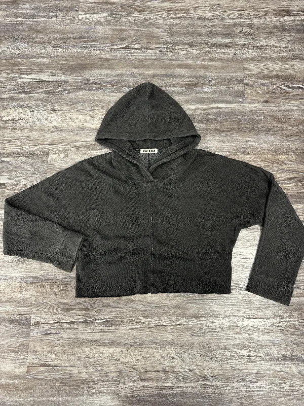Sneak Peek Sale Sweatshirt Designer By Joah Brown In Grey, Size: S