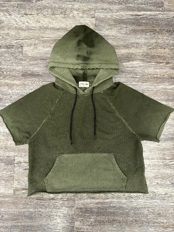 Super Sale Sweatshirt Hoodie By Cotton Citizen In Green, Size: M