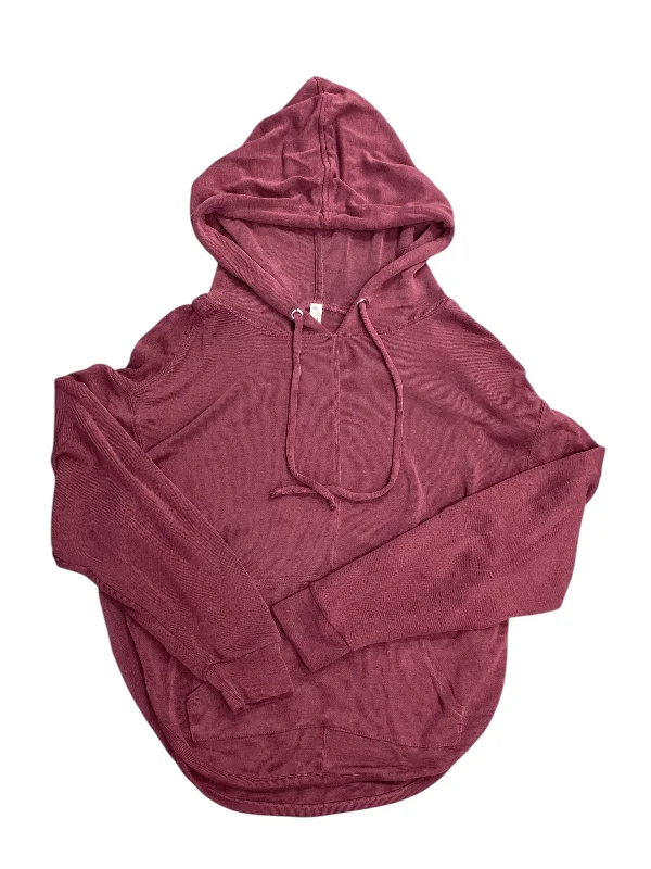 Bargain Prices Sweatshirt Hoodie By Free People In Purple, Size: S