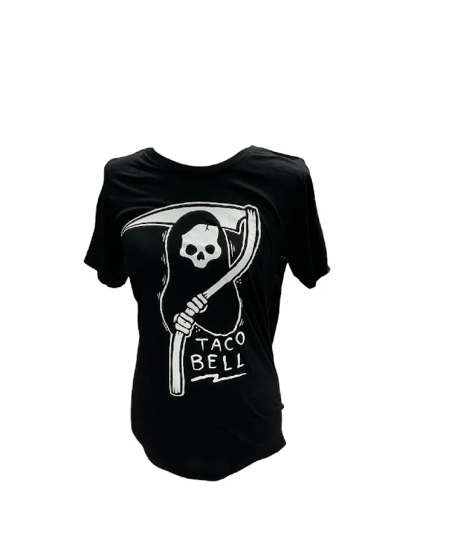 Weekend Deal Taco Bell Skeleton Tee XS Black