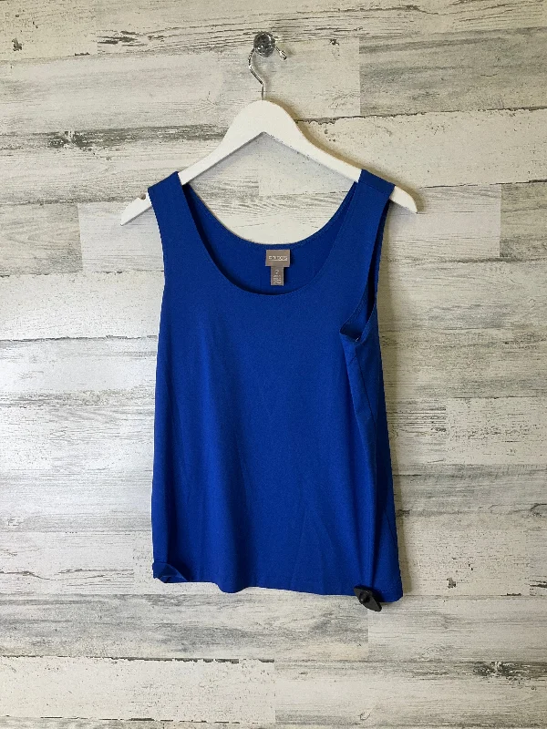 Year-End Sale Tank Top By Chicos In Blue, Size: L