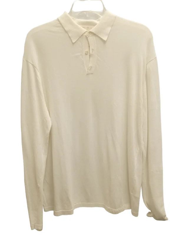 Today's Special Thinple Men's Polo Shirt XL White